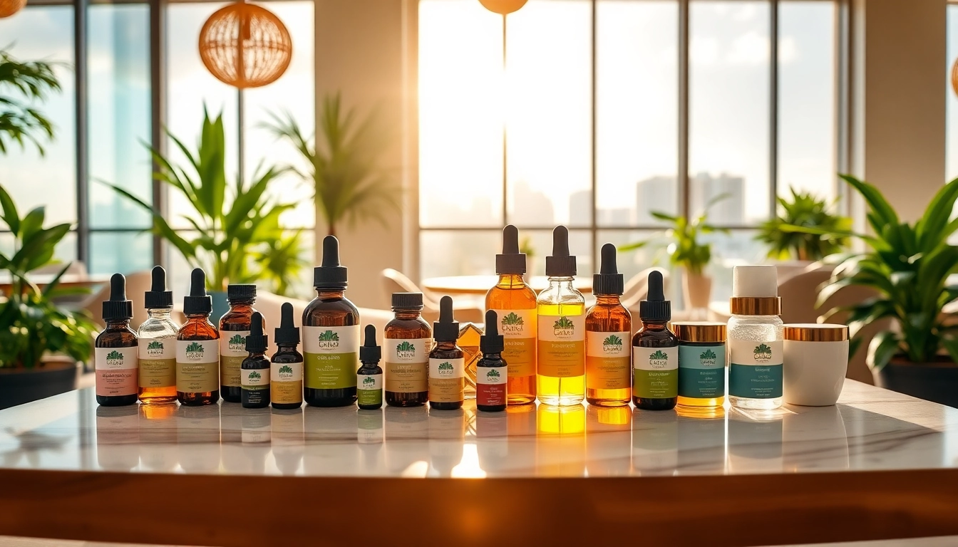 Showcasing cbd miami products in a sunny café setting, emphasizing wellness and relaxation.