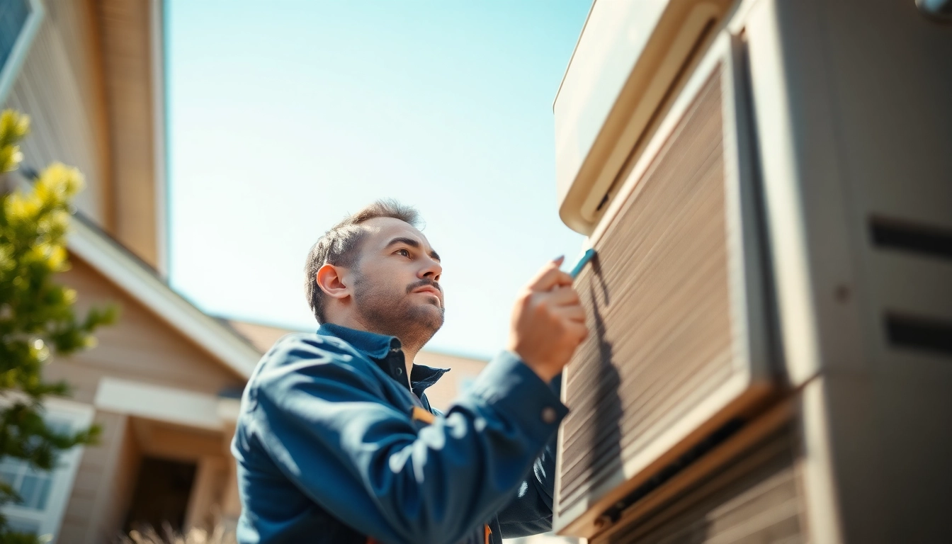 Expert technician conducting ac repair mesa az maintenance, showcasing meticulous attention to detail.
